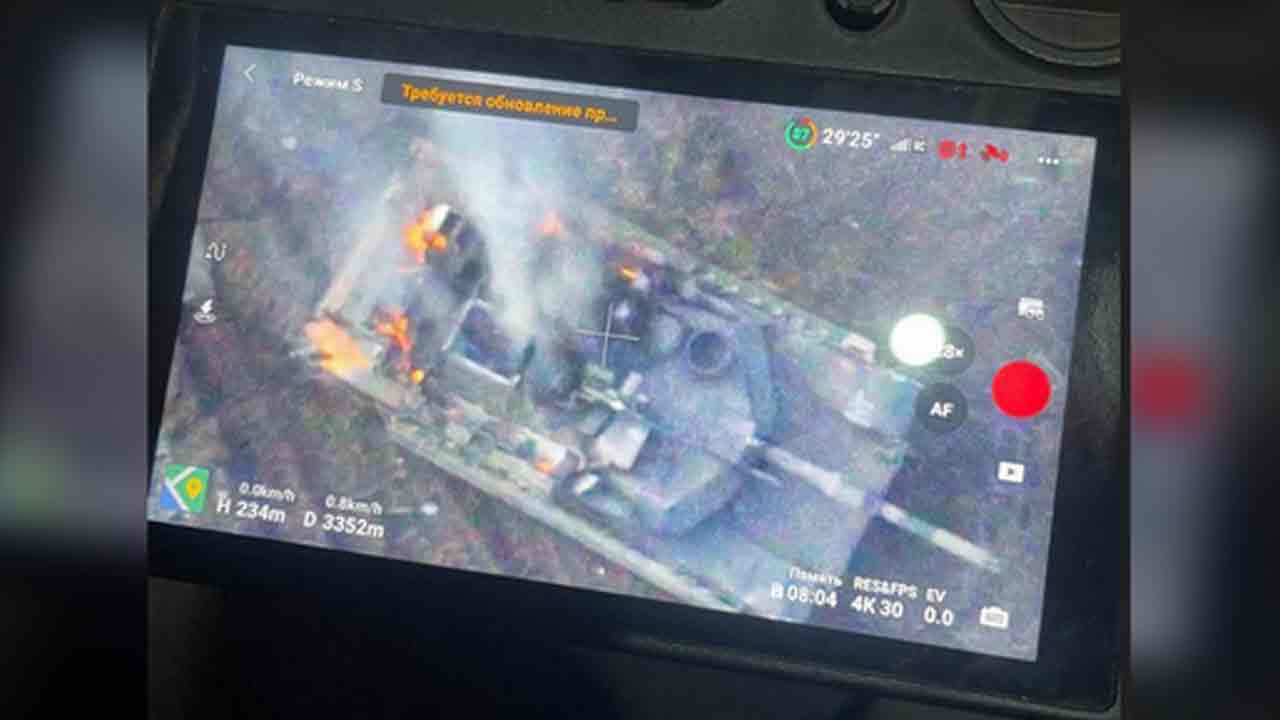 Abrams Tank: ఉక్రెయిన్‌లో అబ్రామ్స్ యుద్ధ ట్యాంక్ ధ్వంసం..