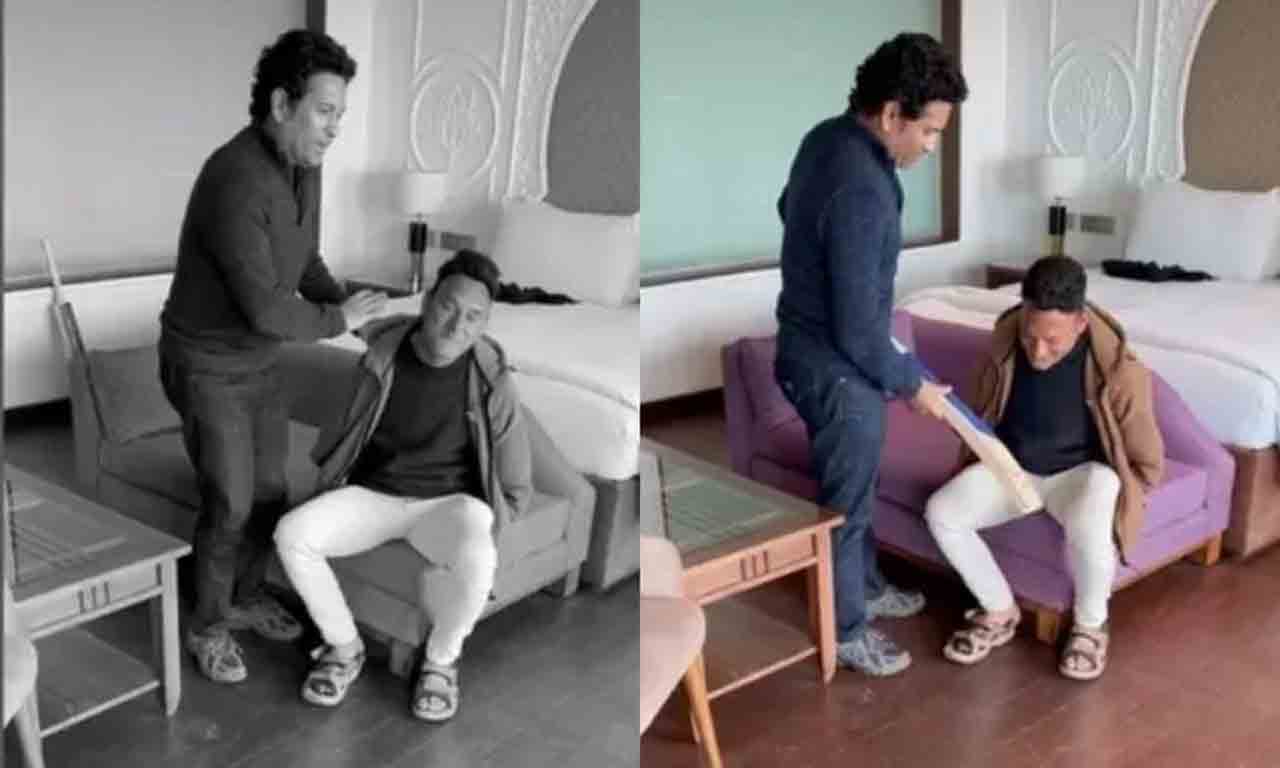 Sachin Tendulkar | మాట నిల‌బెట్టుకున్న స‌చిన్.. గాల్లో తేలిపోతున్న‌ దివ్యాంగ క్రికెట‌ర్