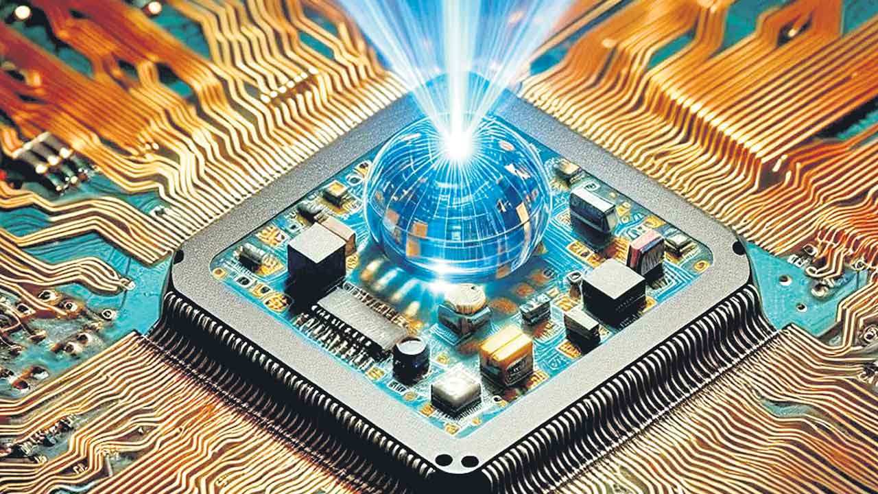 Computer chip | కాంతితో పనిచేసే కంప్యూటర్‌ చిప్‌.. హ్యాక్‌ అవదని చెప్తున్న శాస్త్రవేత్తలు..!