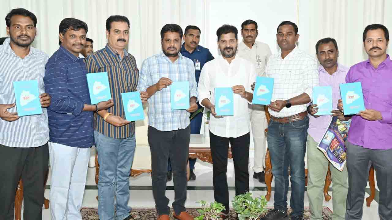 Telangana | తెలంగాణ జ‌ర్న‌లిస్టుల అధ్య‌య‌న వేదిక డైరీ ఆవిష్క‌ర‌ణ‌