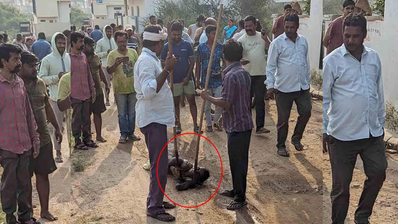 అమాయకుడ్ని కొట్టిచంపారు
