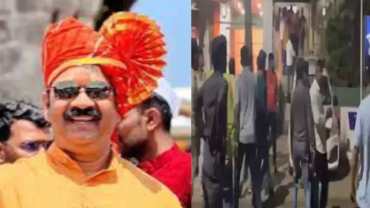 ఠాణాలో బీజేపీ ఎమ్మెల్యే కాల్పులు