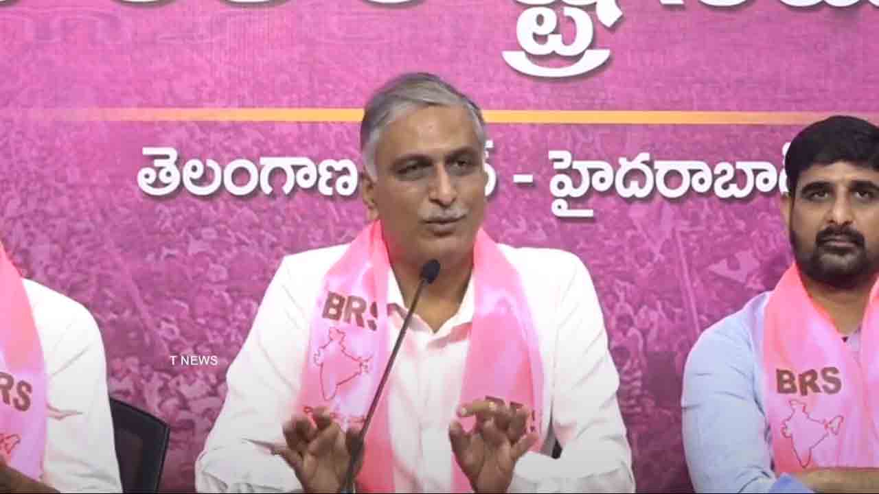 Harish Rao | కాళేశ్వ‌రం కింద నీళ్లు పారింది.. 98 వేల ఎక‌రాల‌కు కాదు.. 20 ల‌క్ష‌ల ఎక‌రాల‌కు : హ‌రీశ్‌రావు
