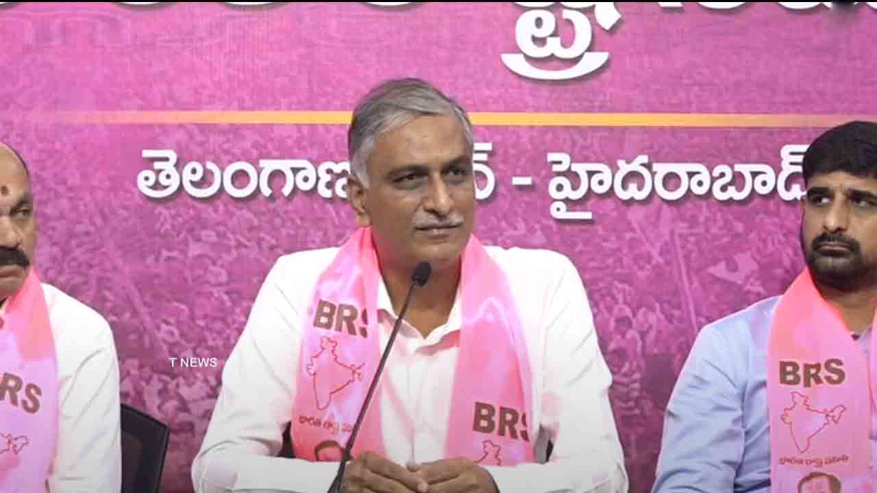 Harish Rao | పనిచేయకుండానే ప్రాణహిత అంచనా 17వేల కోట్ల నుంచి 38వేల కోట్లకు ఎందుకు పెరిగింది.. కాంగ్రెస్‌పై హరీశ్‌రావు ఫైర్‌