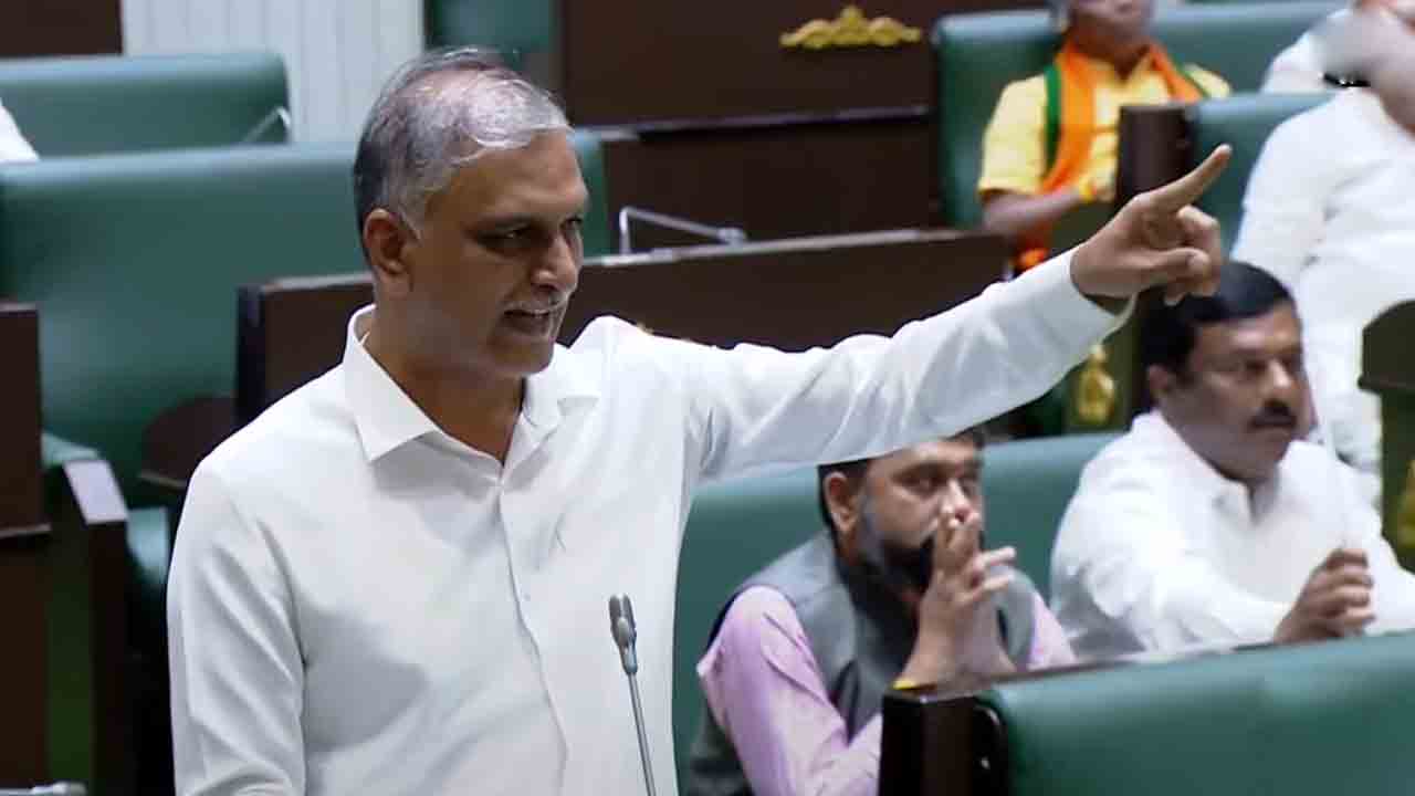 Harish Rao | ఒక్కడే ధాటిగా.. దీటుగా!.. శ్వేతపత్రంపై అధికారపక్షాన్ని చెడుగుడు అడుకున్న హరీశ్‌రావు