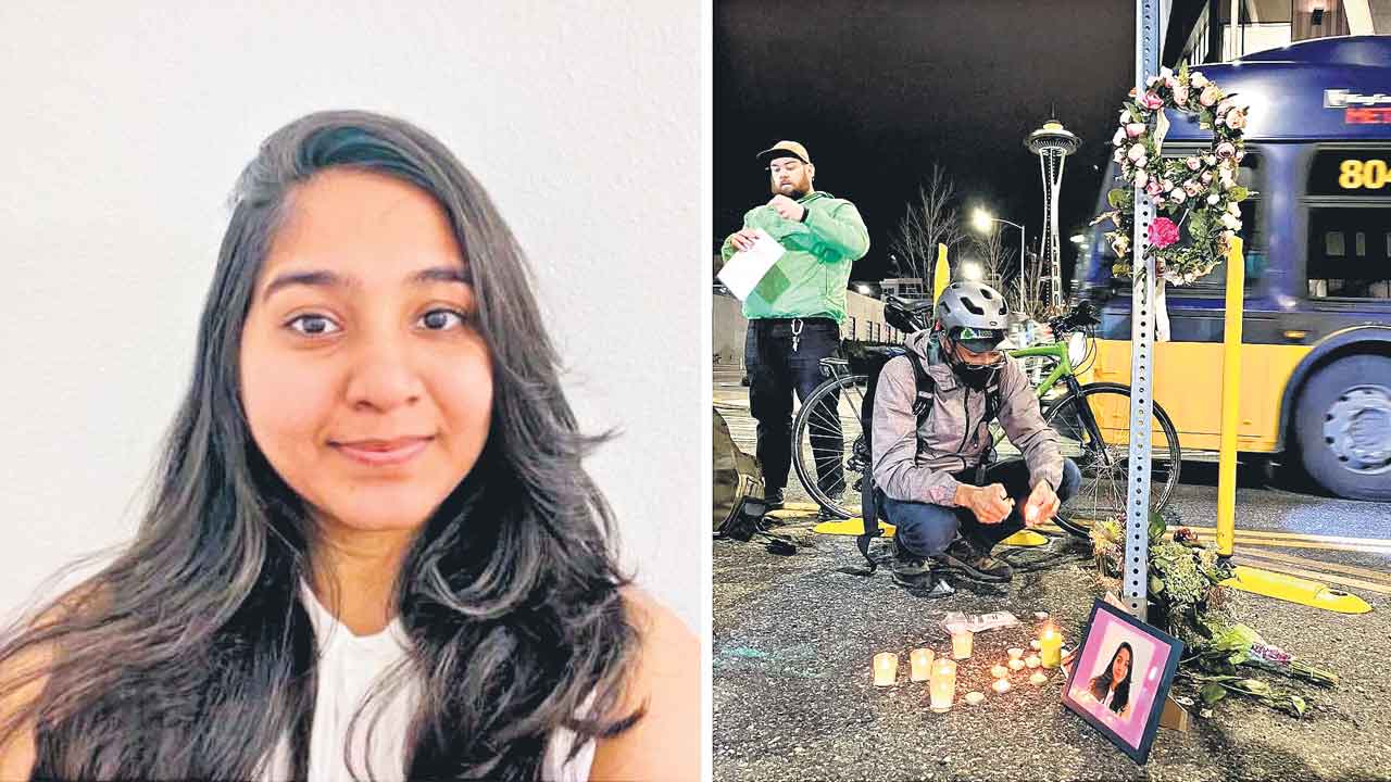 జాహ్నవి కేసు నిందితుడిపై అభియోగాల్లేవ్‌