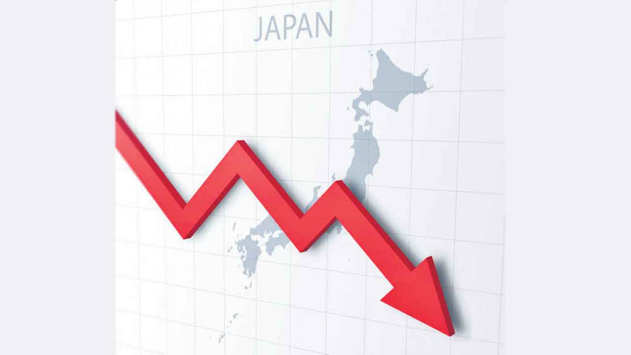 దిగజారిన జపాన్‌ ఆర్థిక వ్యవస్థ