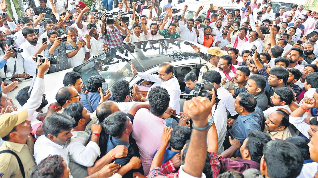 తెలంగాణ భవన్‌లో ఉద్యమ జోష్‌