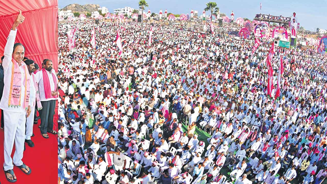 KCR | నా కట్టె కాలేదాక తెలంగాణ హక్కుల కోసం పులిలా కొట్లాడుతా.. నల్లగొండ సభలో కేసీఆర్‌ రణ గర్జన