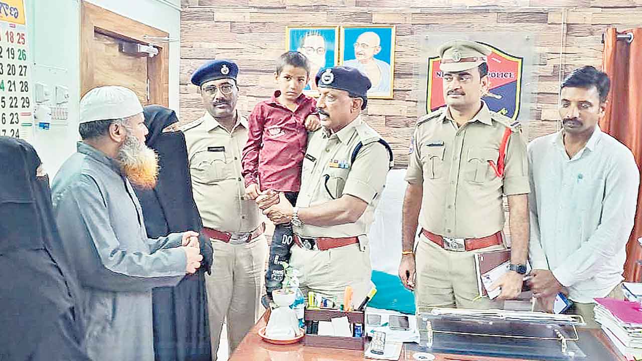 బాలుడి కిడ్నాప్‌ కథ సుఖాంతం