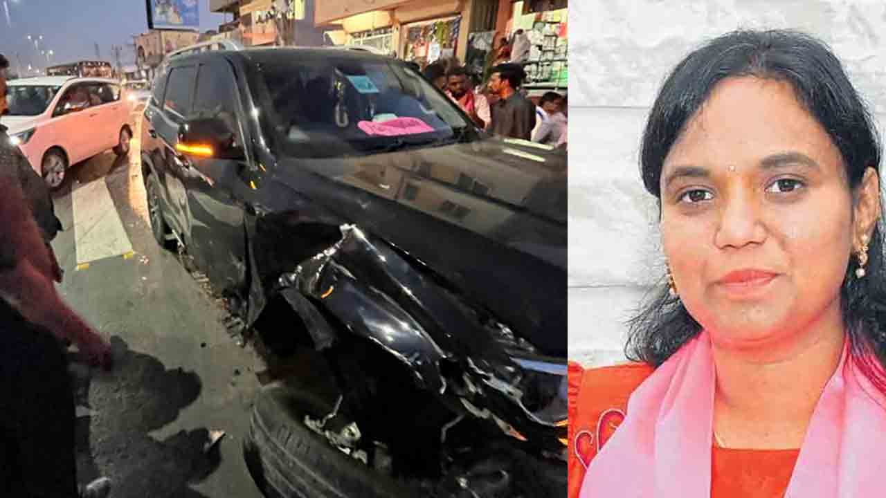 MLA Lasya Nanditha | కంటోన్మెంట్ ఎమ్మెల్యే లాస్య నందిత కారుకు ప్ర‌మాదం