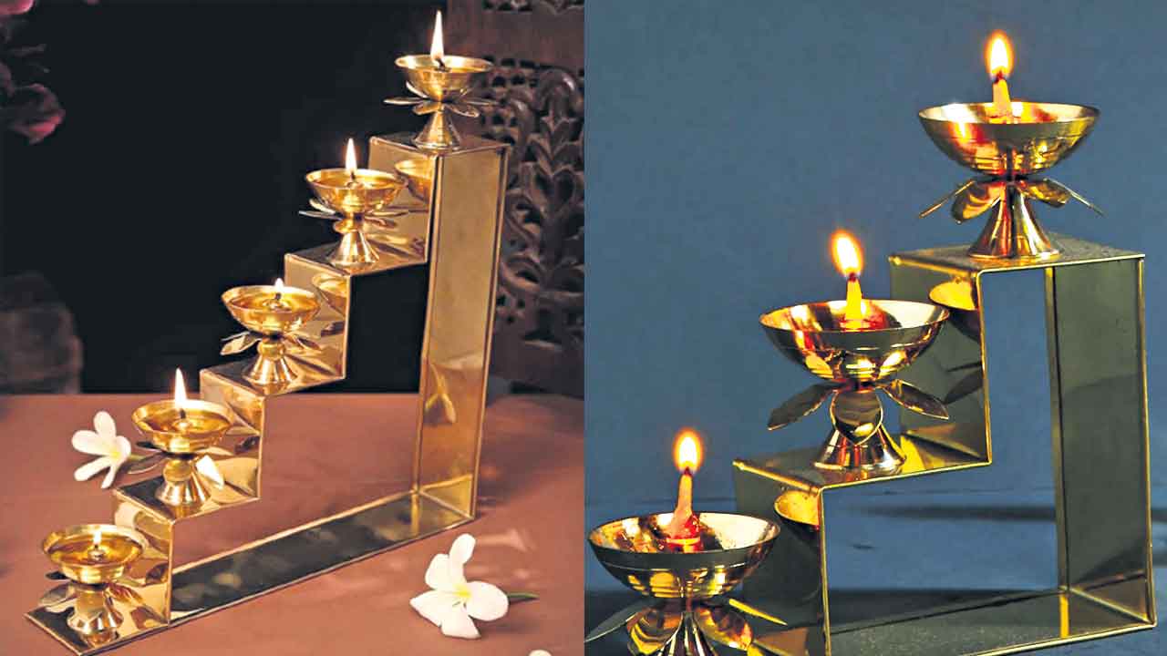 దీపాల మెట్లు..