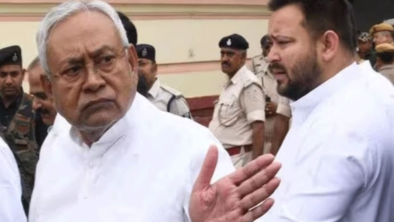 NDA VS Mahagathbandhan | బిహార్ అసెంబ్లీలో రేపు బ‌ల‌ప‌రీక్ష : ఎన్డీయే, మ‌హాకూట‌మి మ‌ధ్య మాట‌ల తూటాలు