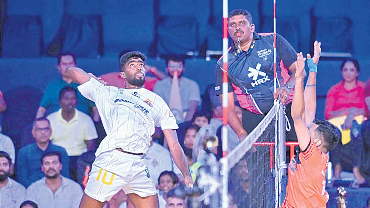 PVL | ప్రైమ్‌ వాలీబాల్‌ లీగ్‌లో హైదరబాద్‌ బ్లాక్‌ హాక్స్‌ ఓటమి