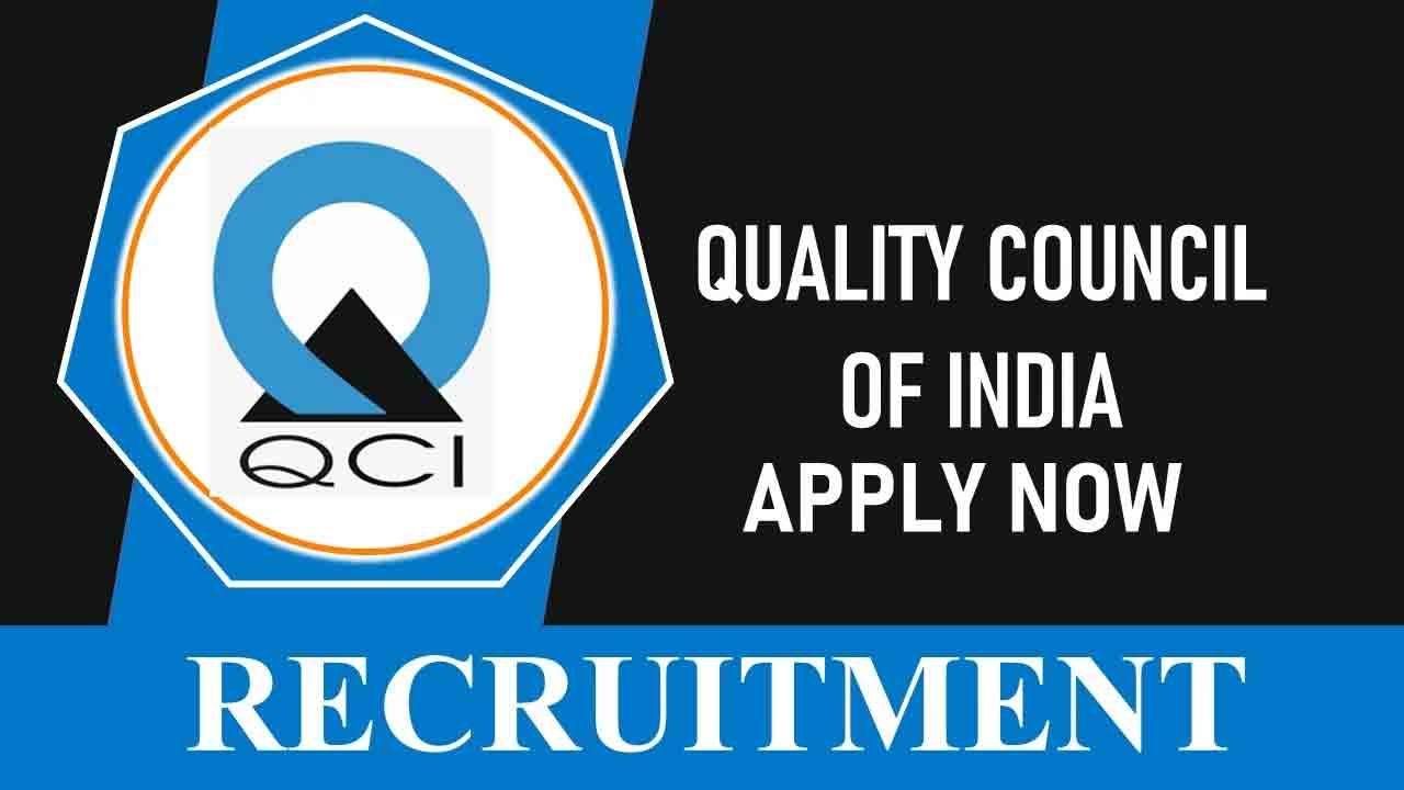 QCI Recruitment 2024 | క్వాలిటీ కంట్రోల్‌ ఆఫ్‌ ఇండియాలో డైరెక్టర్ పోస్టులు