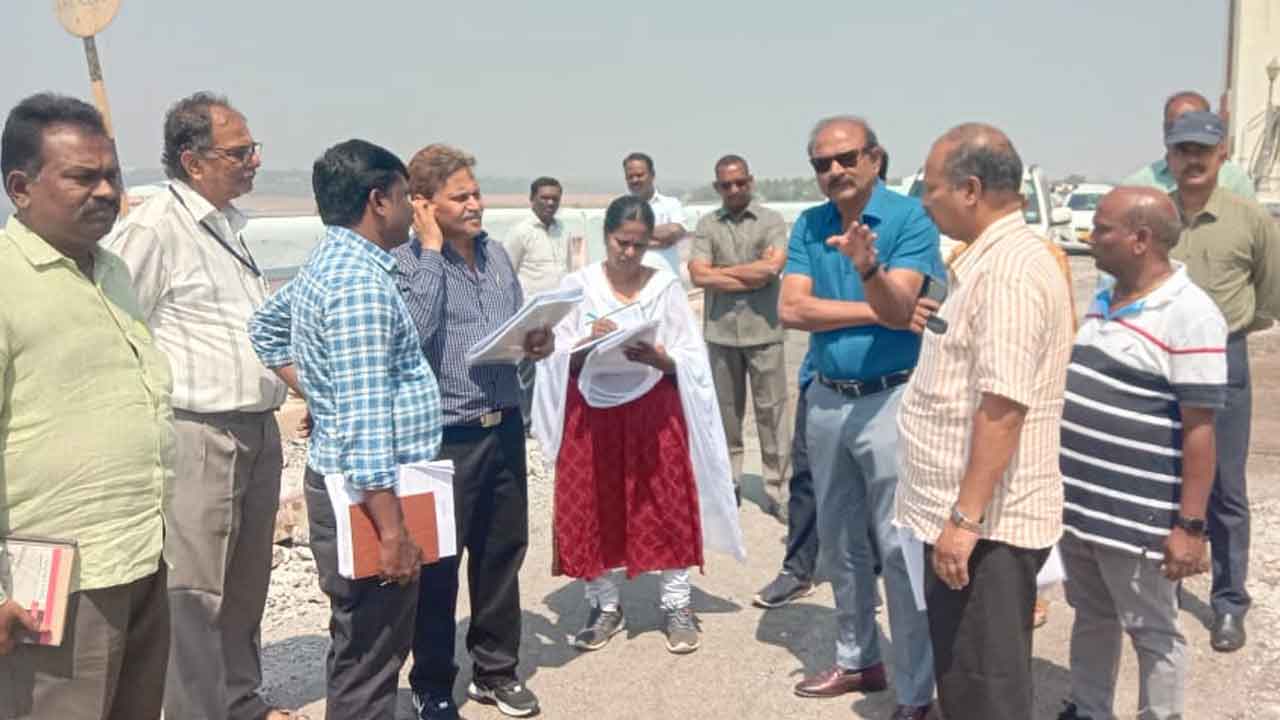 Nagarjunasagar | నాగార్జునసాగర్ డ్యామ్‌ను సందర్శించిన కేఆర్‌ఎంబీ బృందం