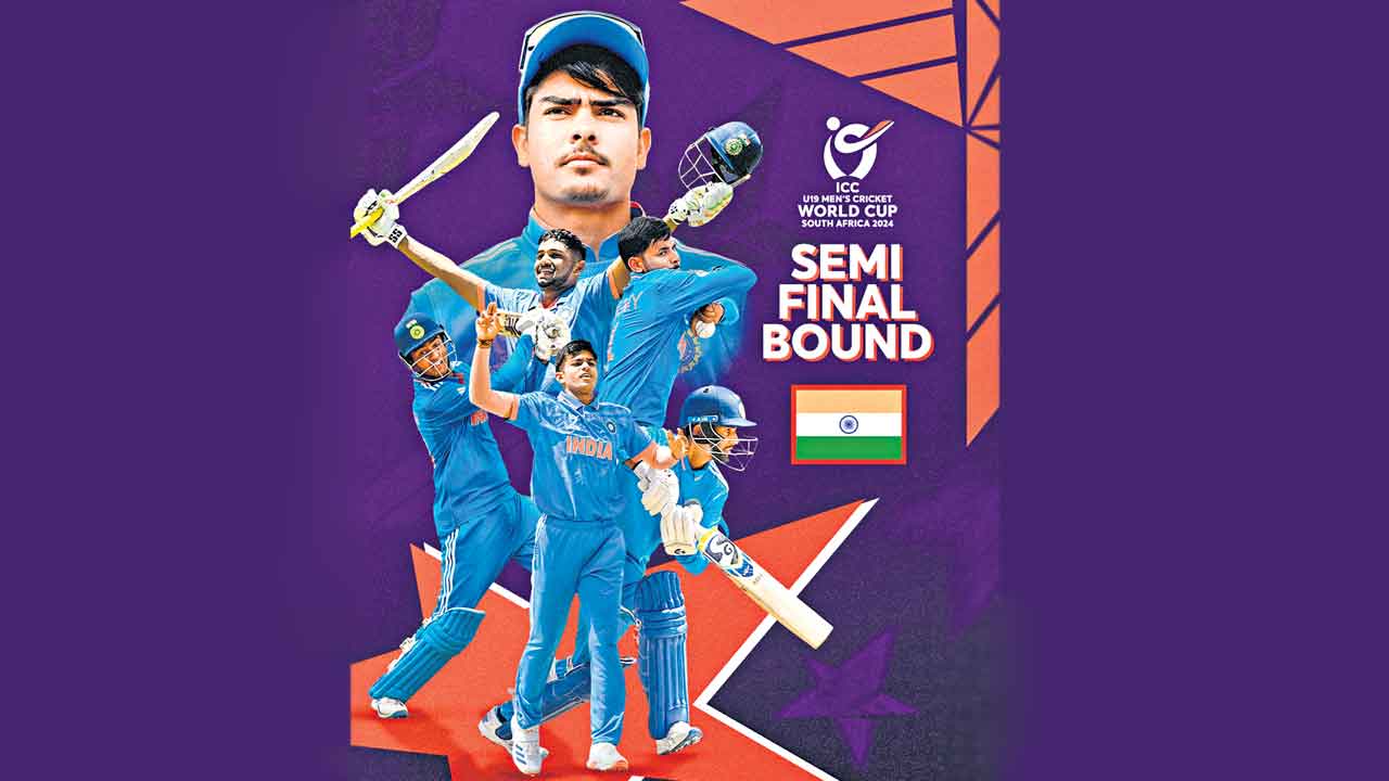 Under-19 World Cup | అండర్‌-19 వరల్డ్‌కప్‌..  సెమీఫైనల్‌లో దక్షిణాఫ్రికాతో అమీతుమీ తేల్చుకోనున్న భారత్‌