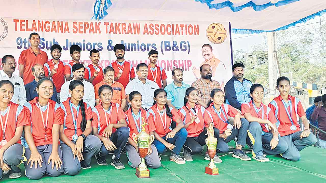 రాష్ట్రస్థాయి సేపక్‌తక్రా పోటీల్లో ‘ఇందూరు’ సత్తా