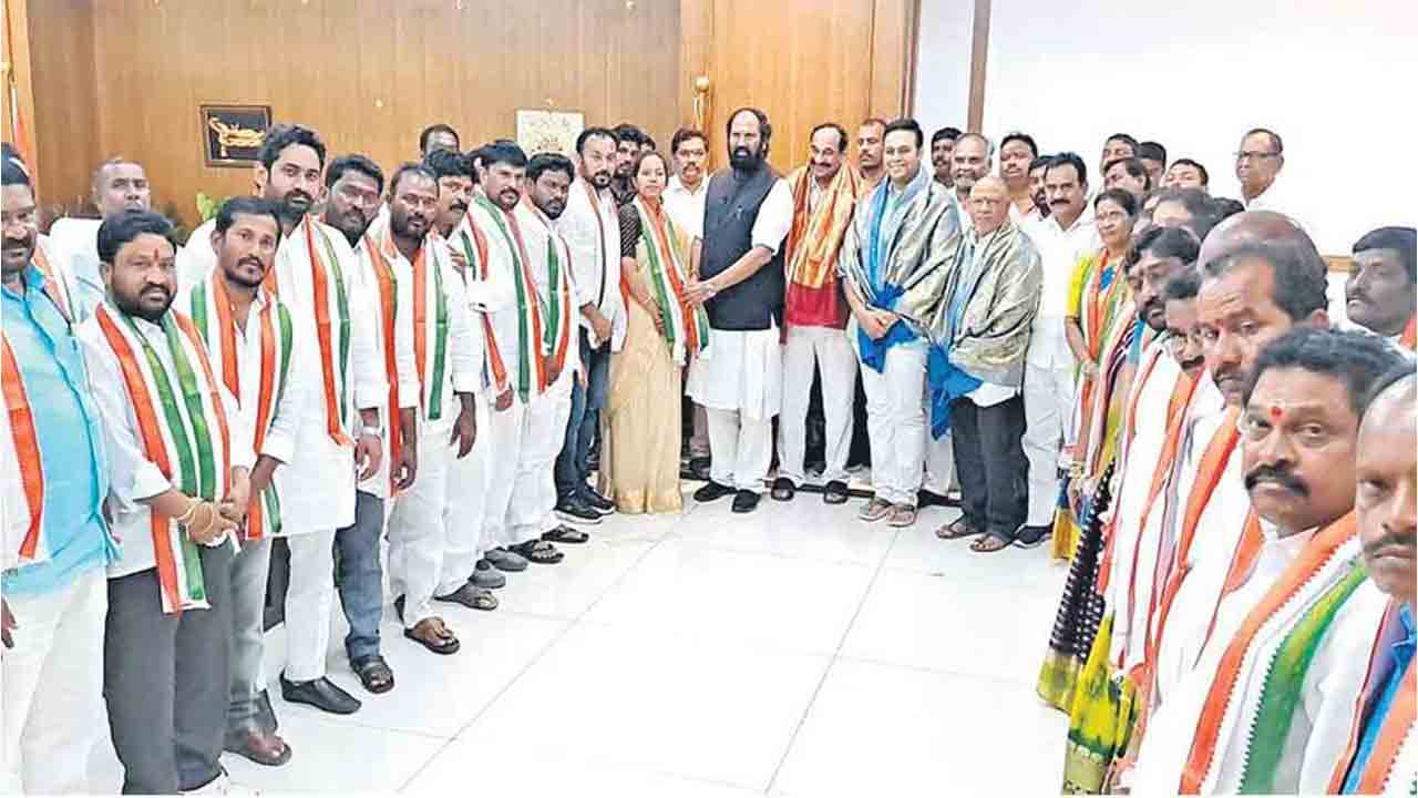 Congress Party | సచివాలయమా? గాంధీభవనా? సెక్రటేరియట్‌లో కాంగ్రెస్‌ పార్టీ కార్యక్రమాలు