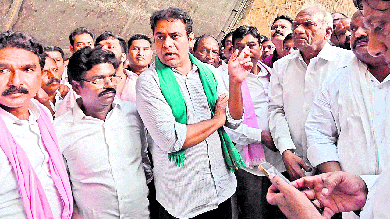 వెంటనే రిపేర్లు చేసి రైతులకు నీళ్లివ్వాలి