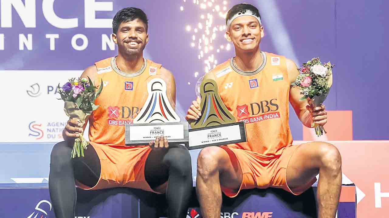 French Open | ఫ్రెంచ్‌ ఓపెన్‌ బ్యాడ్మింటన్‌ టోర్నీ… రెండోసారి టైటిల్‌ గెలిచిన‌ సాత్విక్‌, చిరాగ్‌ జోడీ