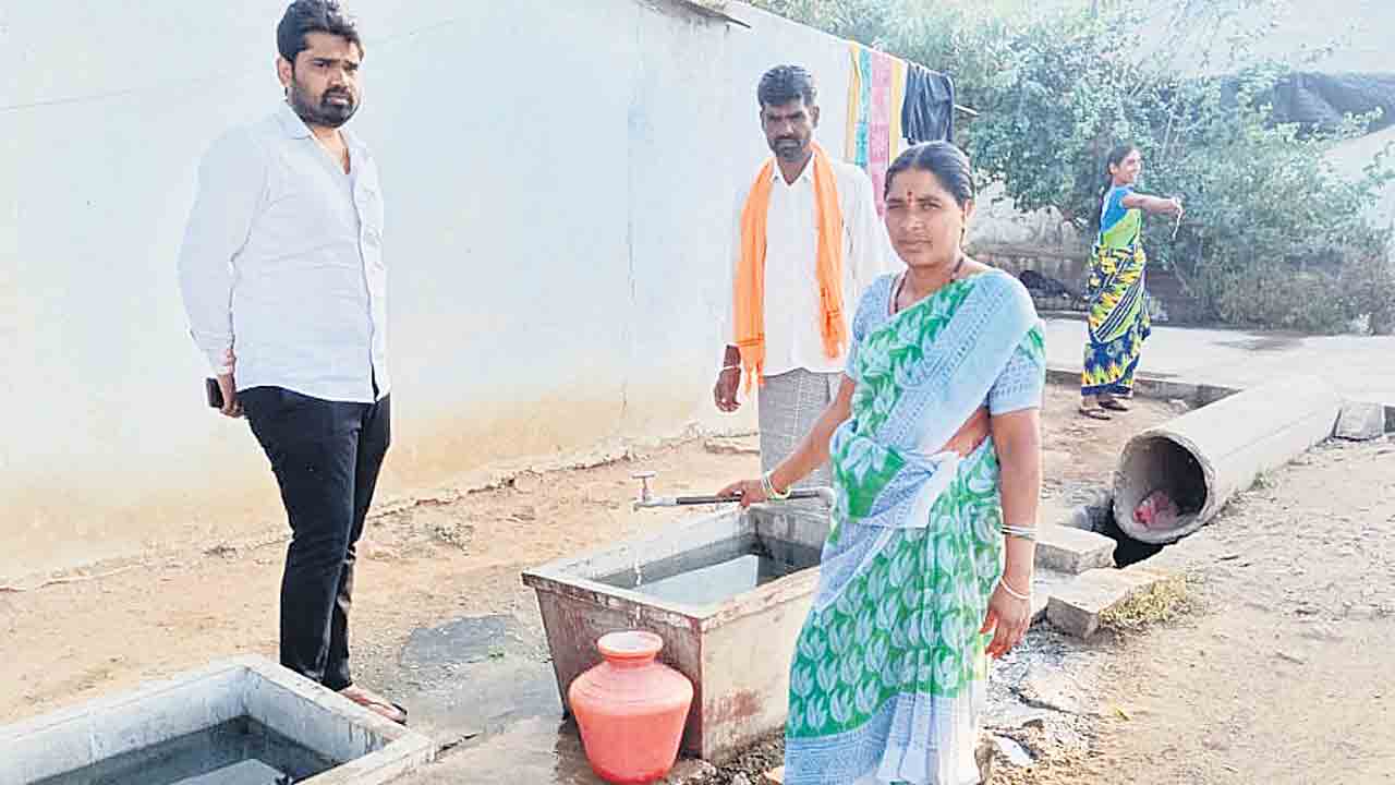నాచుపల్లి తండాలో తాగునీటి సమస్య పరిష్కారం