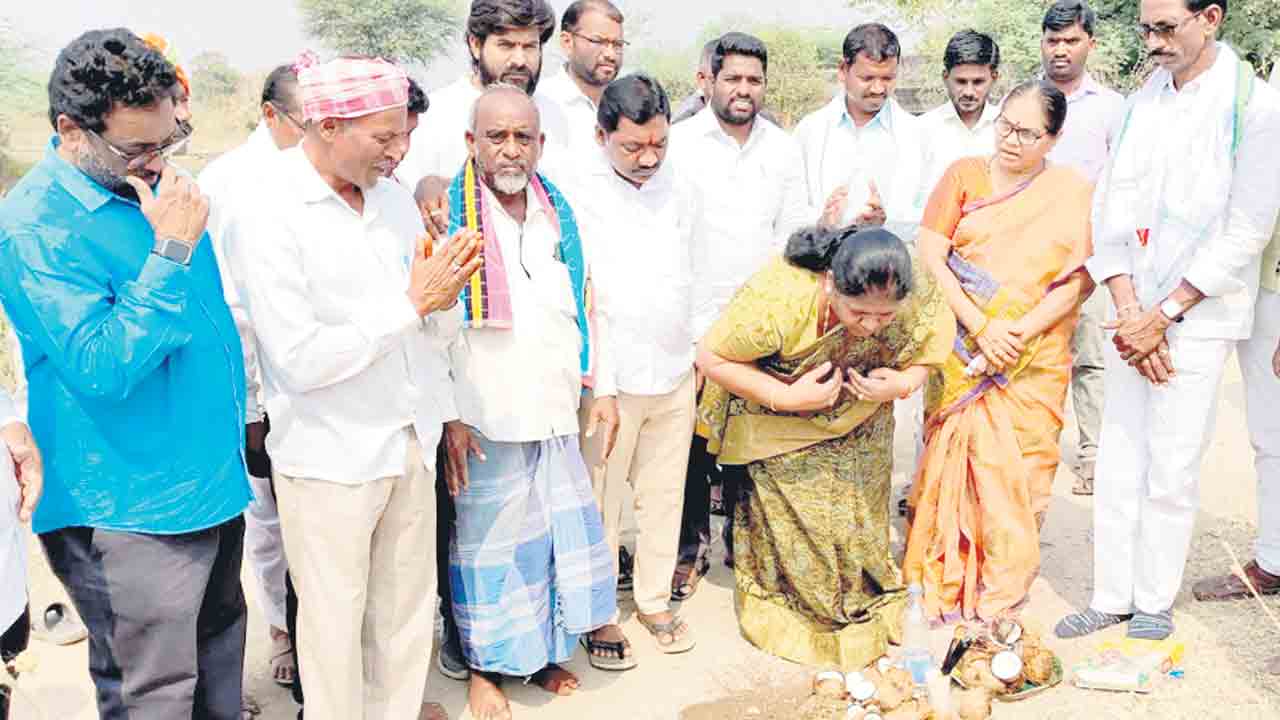 గ్రామాల అభివృద్ధే ధ్యేయం