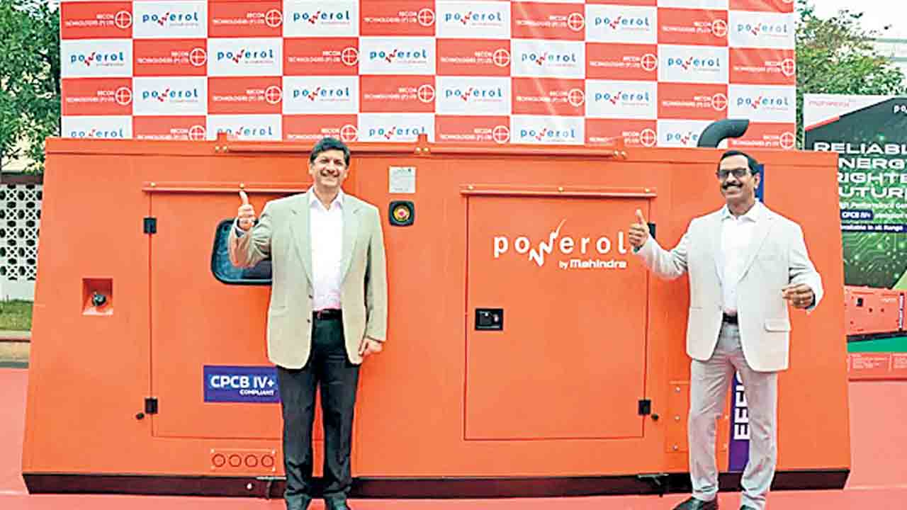 Mahindra | హైదరాబాద్లోనే జనరేటర్ల ఉత్పత్తి.. మహీంద్రా పవరాల్ ఎండీ వేణు వినోద్