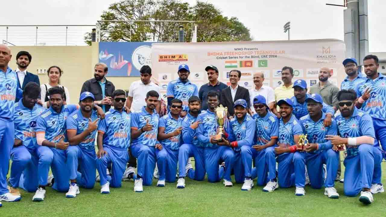 India | శ్రీలంకతో ఐదు మ్యాచ్ల టీ20 సిరీస్.. భారత అంధుల జట్టు క్లీన్స్వీప్