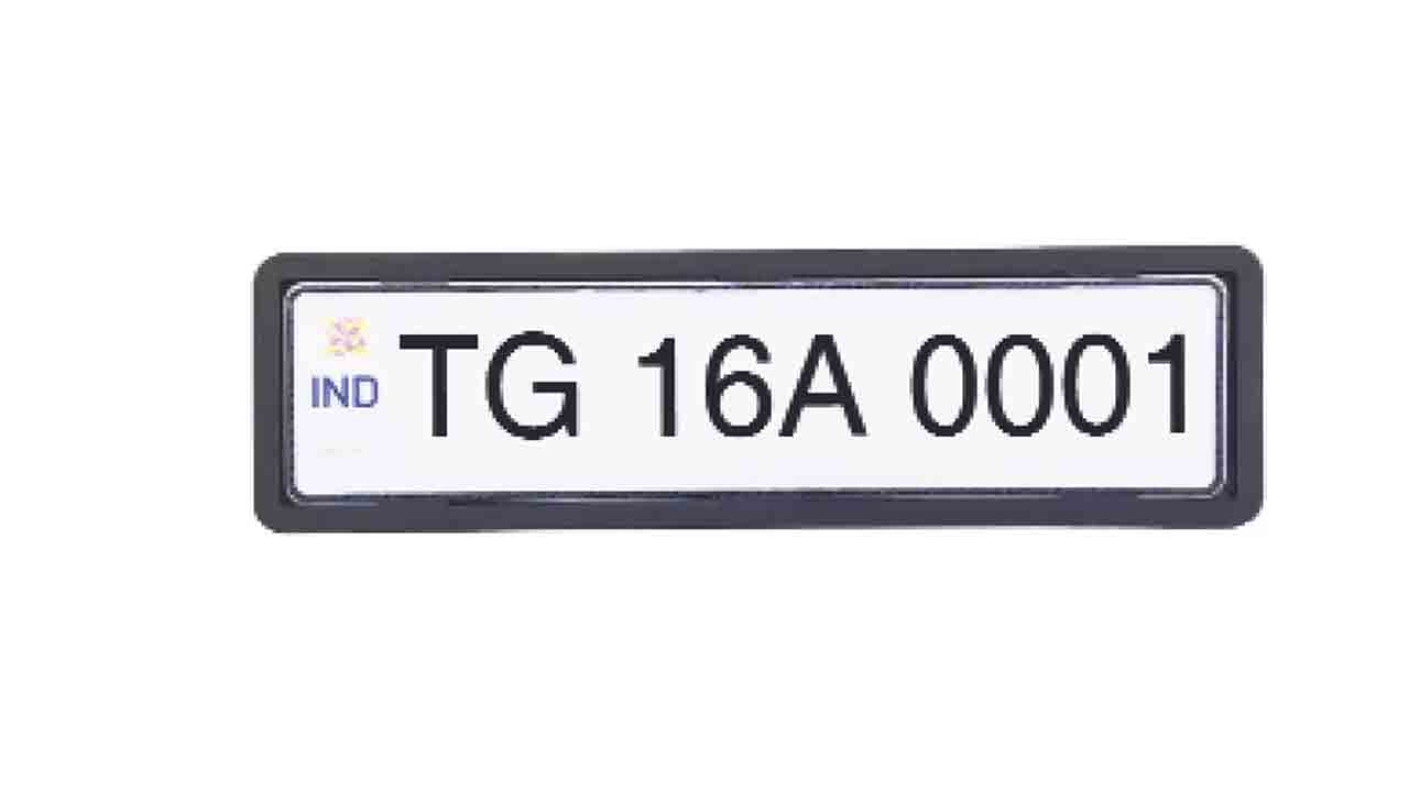 టీజీ 16ఏ 0001 @ రూ.లక్ష