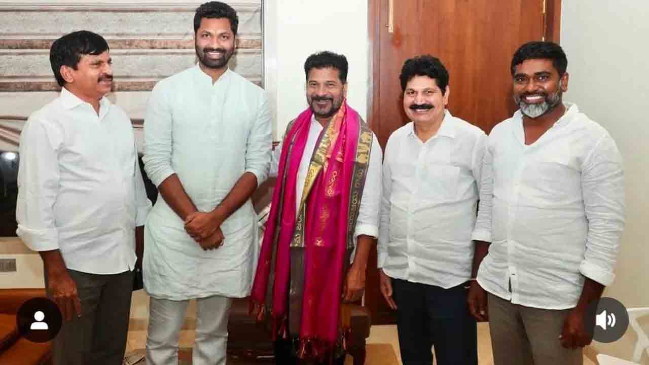 సీఎం రేవంత్‌రెడ్డిని కలిసిన ఎమ్మెల్యే తెల్లం