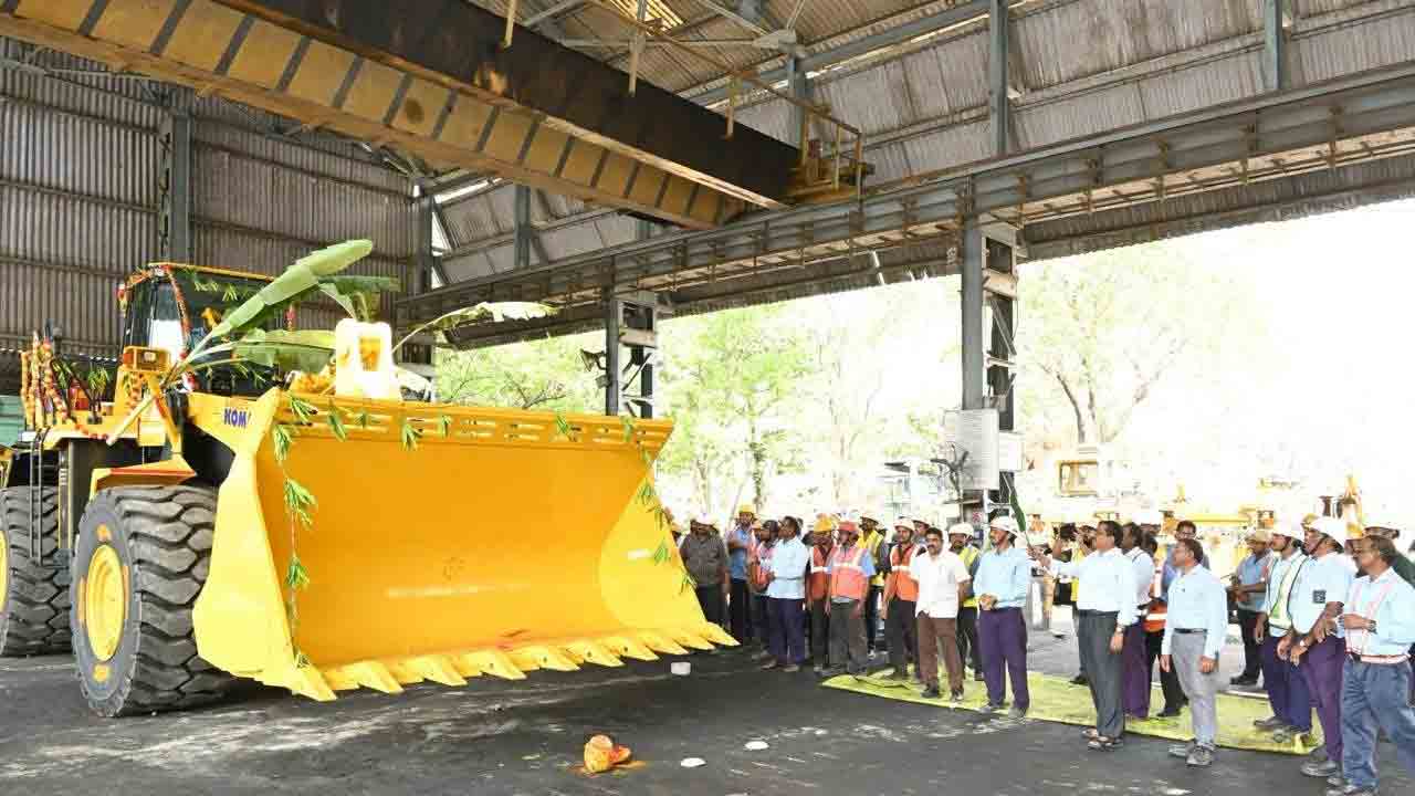 బొగ్గు ఉత్పత్తికి యాంత్రికశక్తి అవసరం