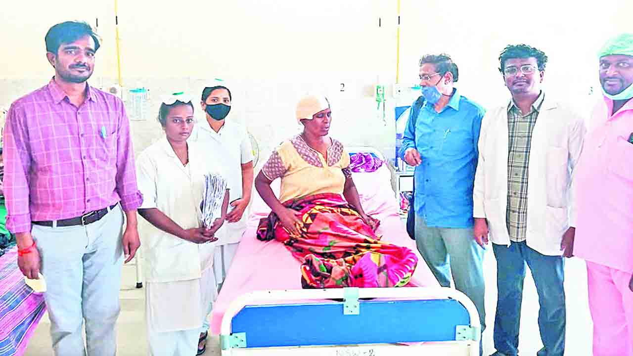 మహిళకు పునర్జన్మ