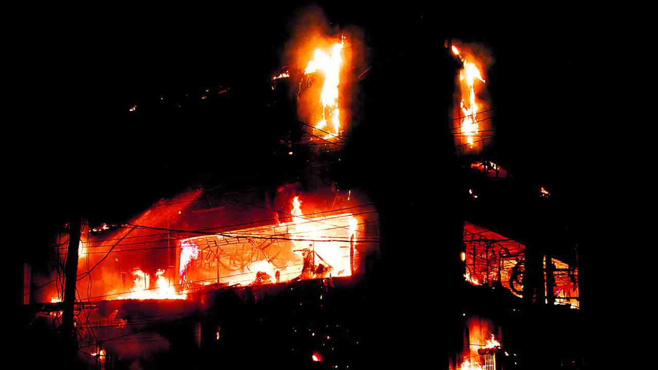 వరంగల్‌లో భారీ అగ్ని ప్రమాదం