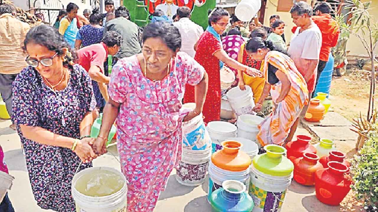 Water | నీటి వృథాతోనే నగరాల వ్యథ