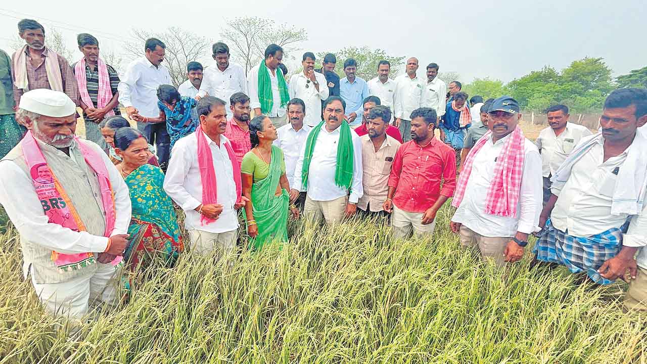 కాంగ్రెస్‌ సర్కారుకు రైతుల ఉసురు