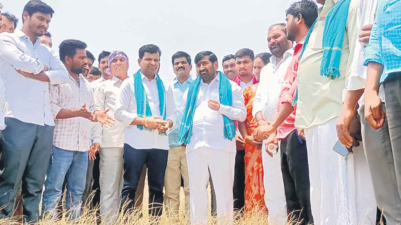 కాంగ్రెస్‌ పాలన అంటేనే కరువు