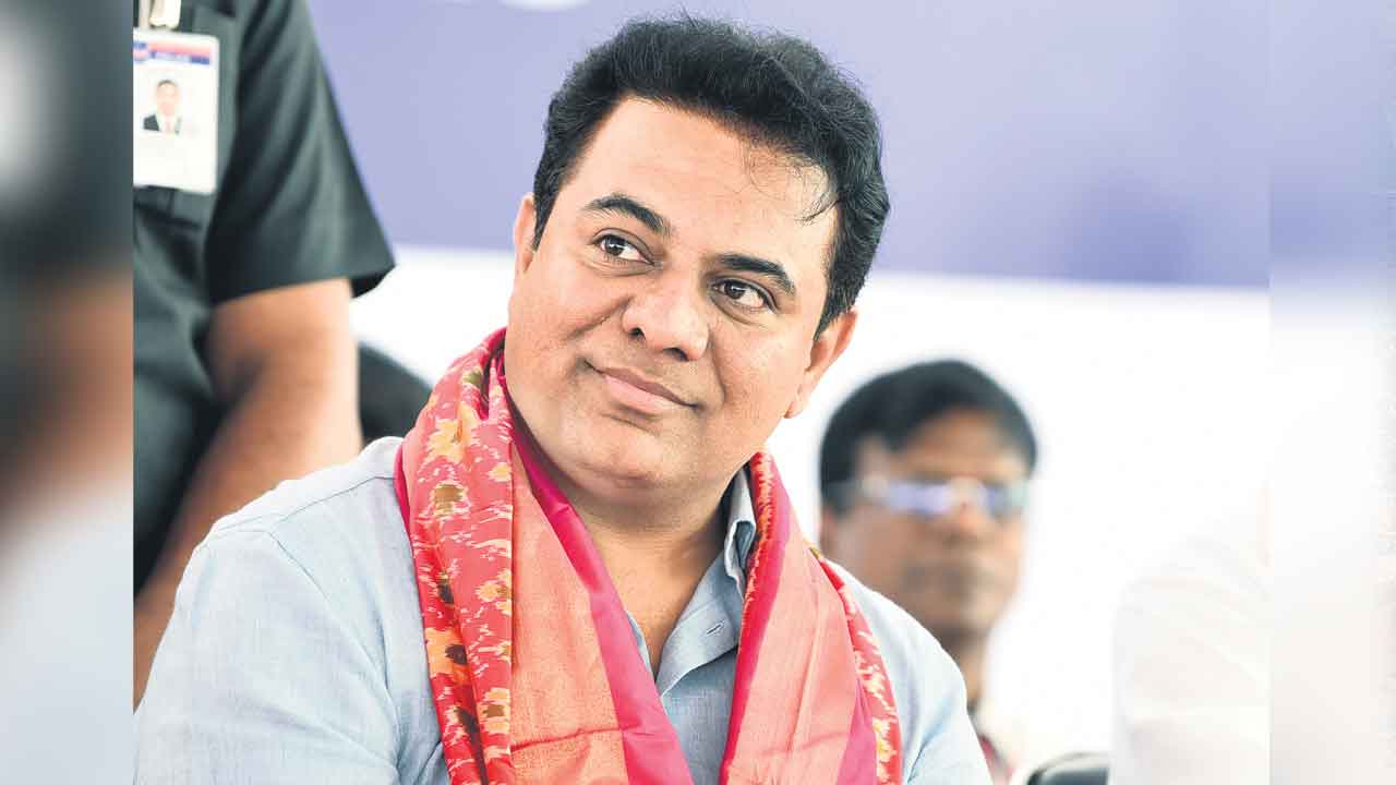 నేడు కామారెడ్డికి కేటీఆర్‌