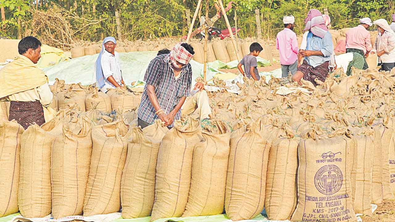 ధాన్యం  కొనుగోళ్లకు రెడి