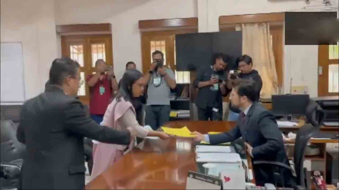 Agatha Sangma | తురా లోక్‌సభ స్థానం నుంచి నామినేషన్‌ వేసిన అగాథా సంగ్మా.. Video