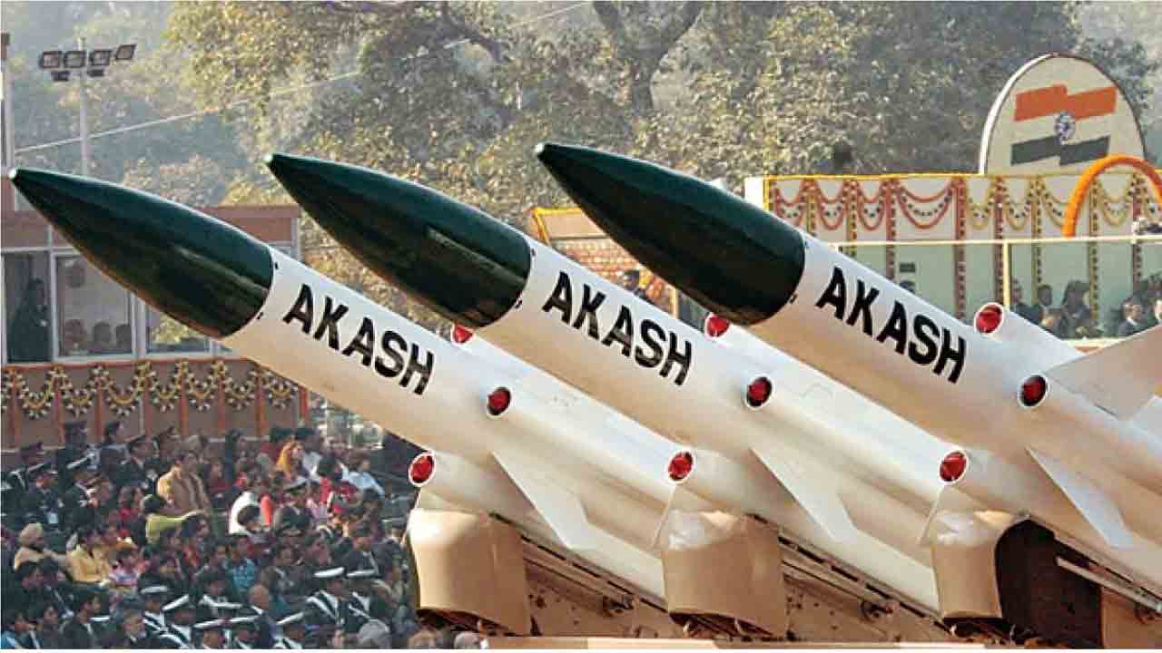 ఆకాశ్‌ క్షిపణి వీడియో విడుదల