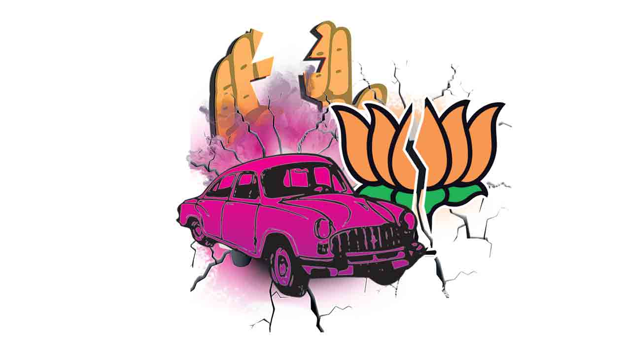 చేవెళ్లలో త్రిముఖ పోటీ