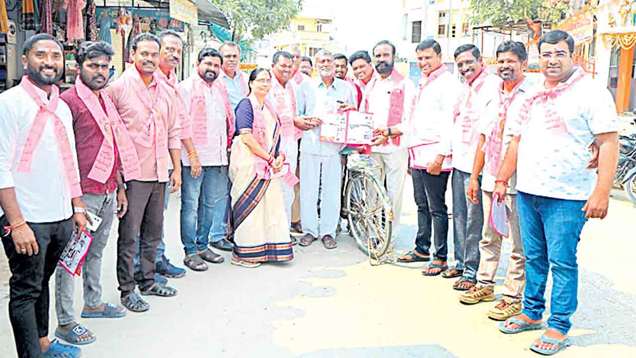 బీఆర్‌ఎస్‌ గెలుపే లక్ష్యంగా పని చేయాలి