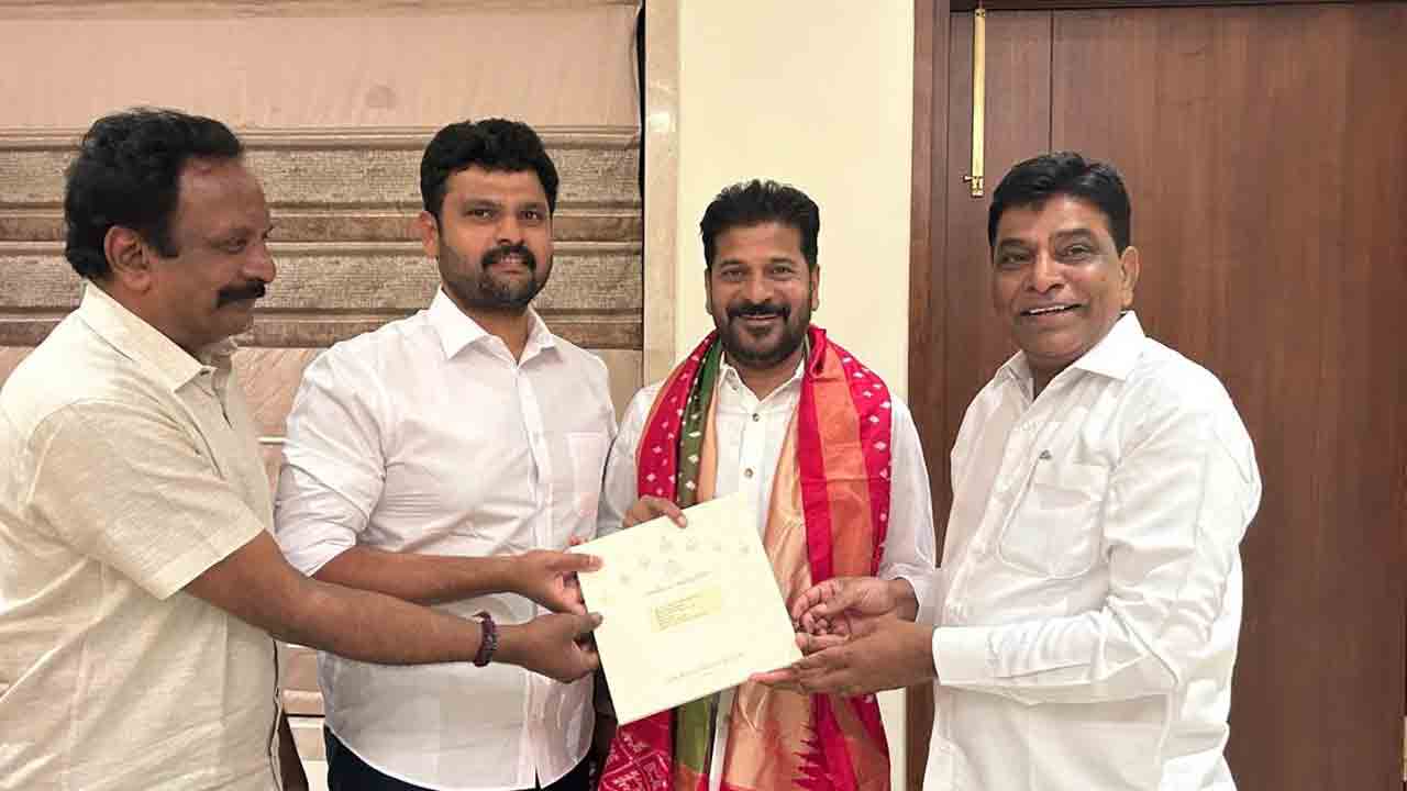 నా కుమారుడి వివాహానికి రండి