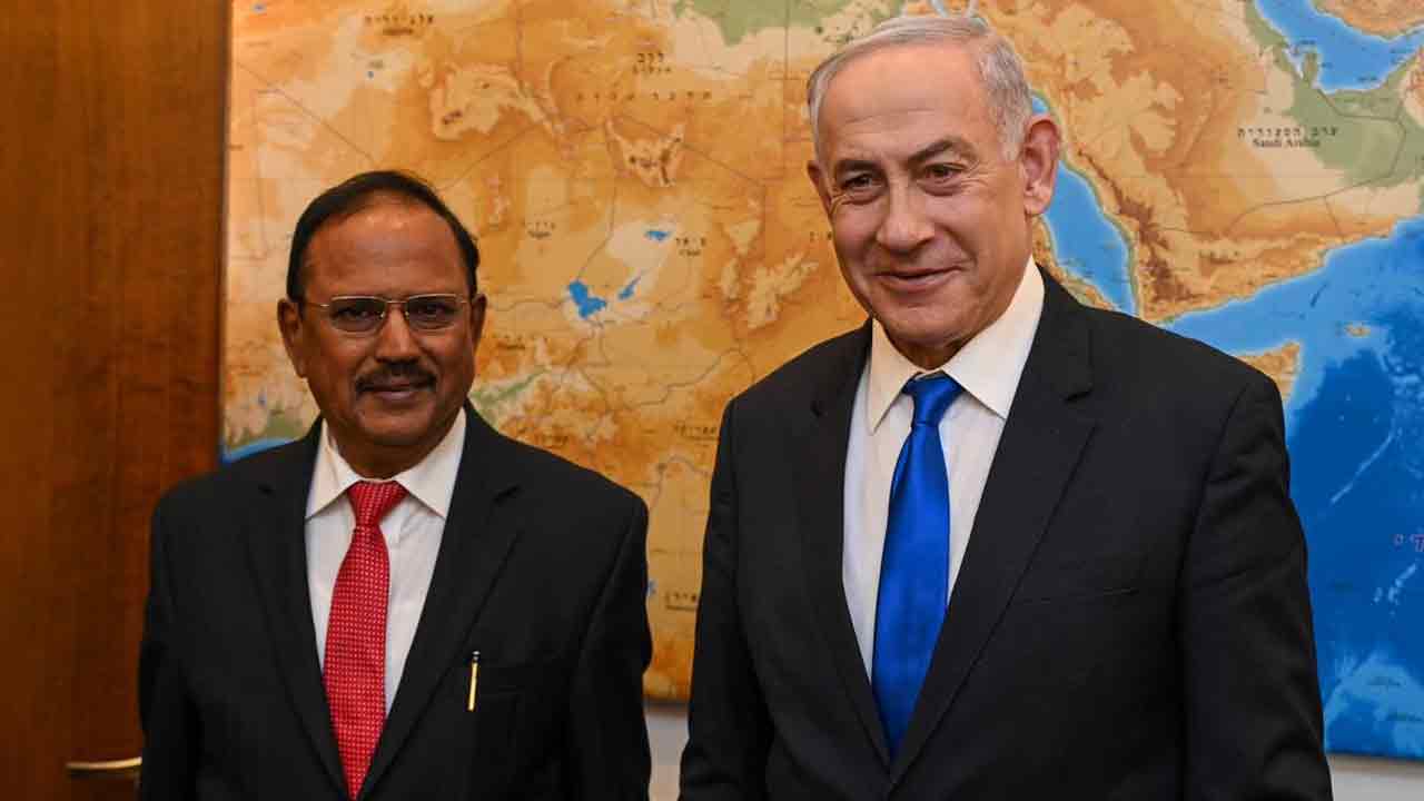 Ajit Doval | ఇజ్రాయెల్‌ ప్రధానితో అజిత్‌ దోవల్‌ భేటీ.. గాజాకు మానవతాసాయంపై చర్చ
