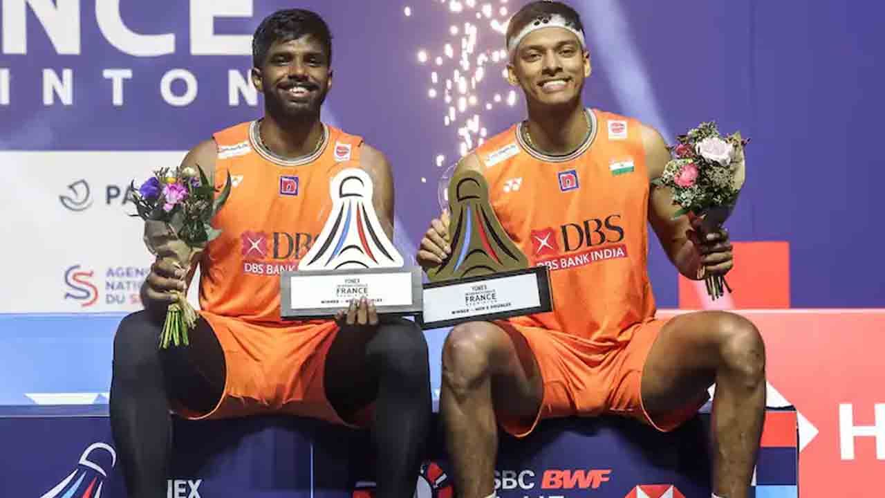 French Open Badminton | ఫ్రెంచ్ ఓపెన్ బ్యాడ్మింటన్ డబుల్స్‌లో భారత్ జోడీకి టైటిల్..!