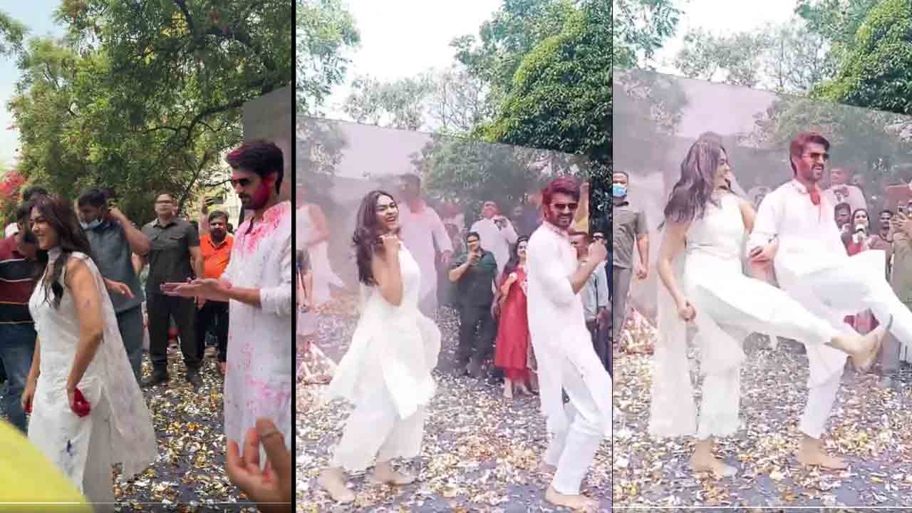 Family Star | విజయ్‌దేవరకొండ, మృణాళ్‌ ఠాకూర్‌ హోలీ డ్యాన్స్‌తో ఫ్యామిలీ స్టార్‌ సాంగ్ లాంఛ్