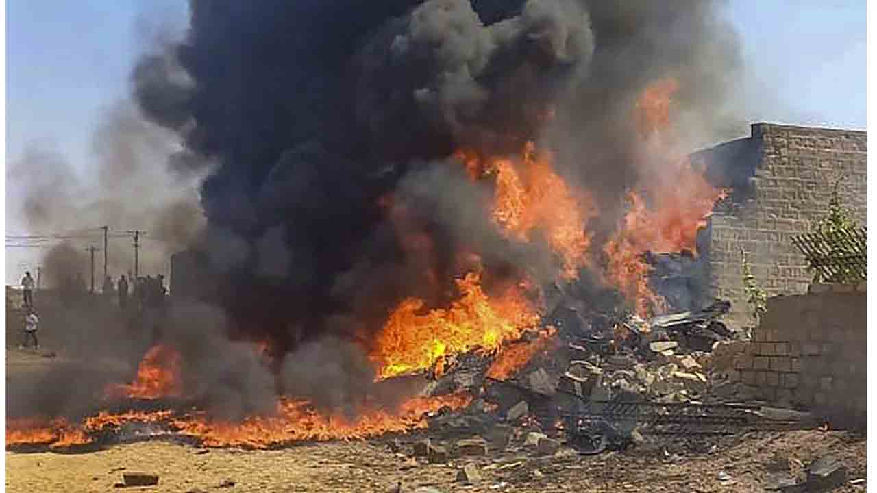 కుప్పకూలిన తేజస్‌