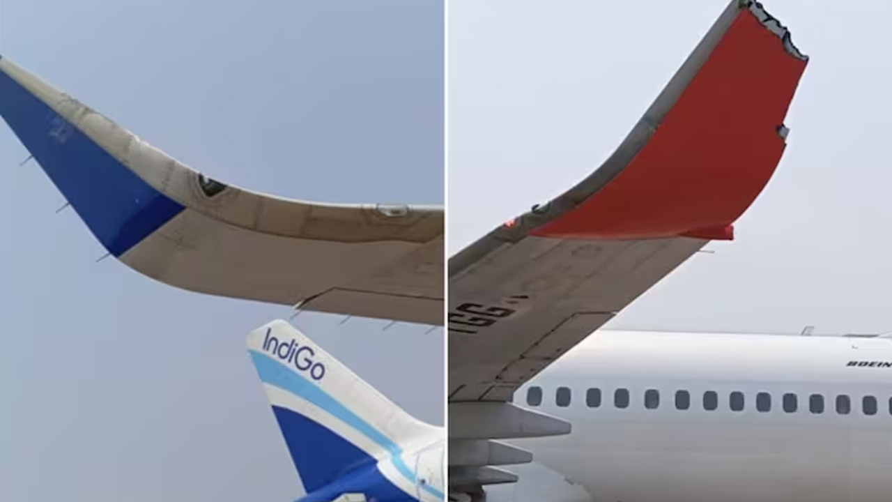 Flights Collision | ఒకే రన్‌ వేపైకి వచ్చి ఢీకొట్టుకున్న విమానాలు.. కూలిపోయిన రెక్కలు