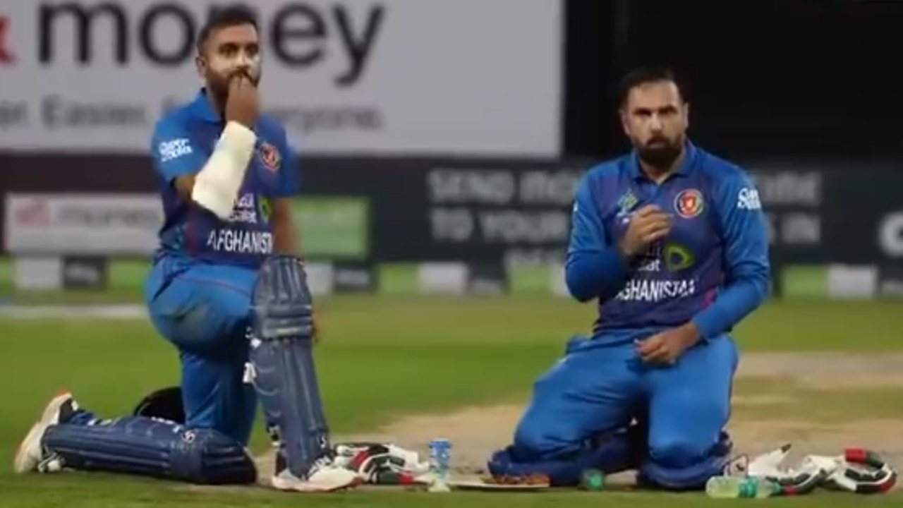 Ramadan | ఫీల్డ్‌లో ఉండగానే ఉపవాసం విరమించిన అఫ్గాన్‌ క్రికెటర్స్‌.. వీడియో వైరల్‌